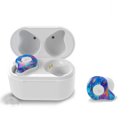 Avelena | Bluetooth 5.0 TWS Ohrhörer mit Ladecase, Stereo HiFi Sound & HD Mikrofon, für Laufen, Fahren & Fitnessstudio