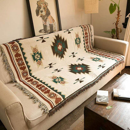 Avelena | Amerikanisches Native Wurfsofa-Bettwäsche
