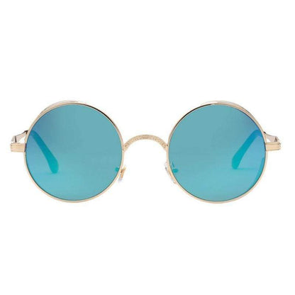 Avelena | Steampunk Vintage Runde Sonnenbrille Limitierte Auflage