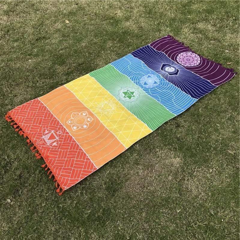Avelena | 7 Chakra Regenbogen Yoga Matte