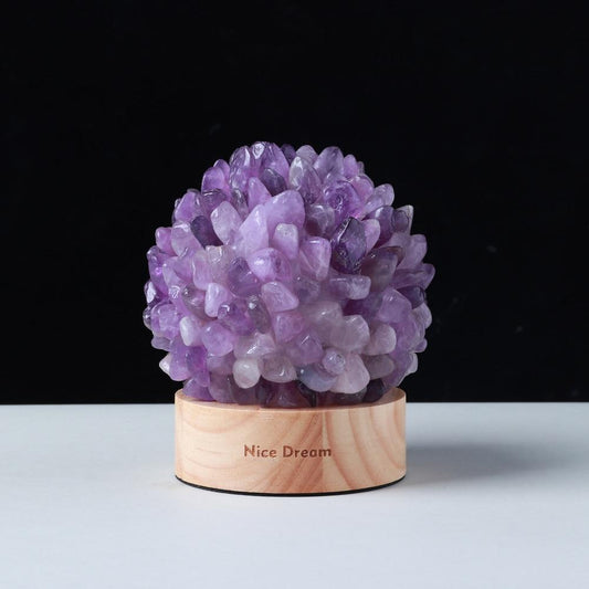 Avelena | Aventurin Quarz Kristalllampe