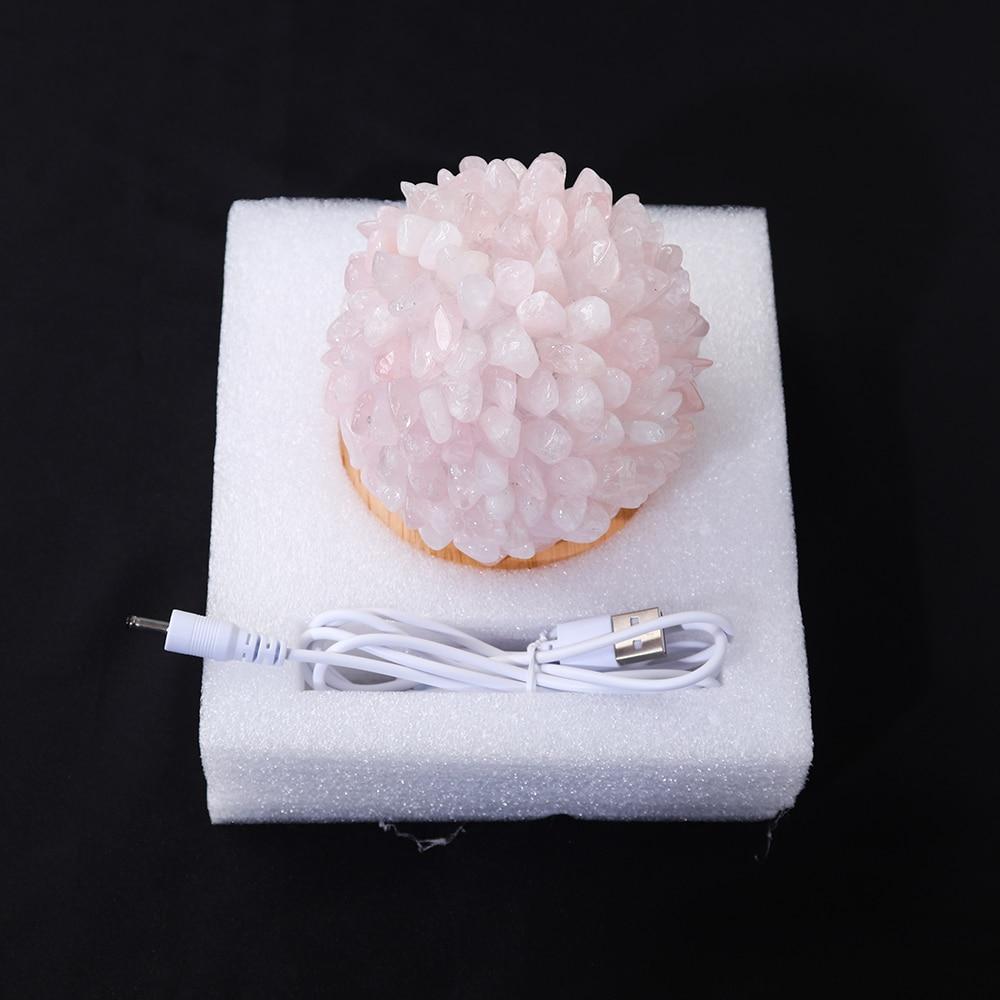 Avelena | Aventurin Quarz Kristalllampe