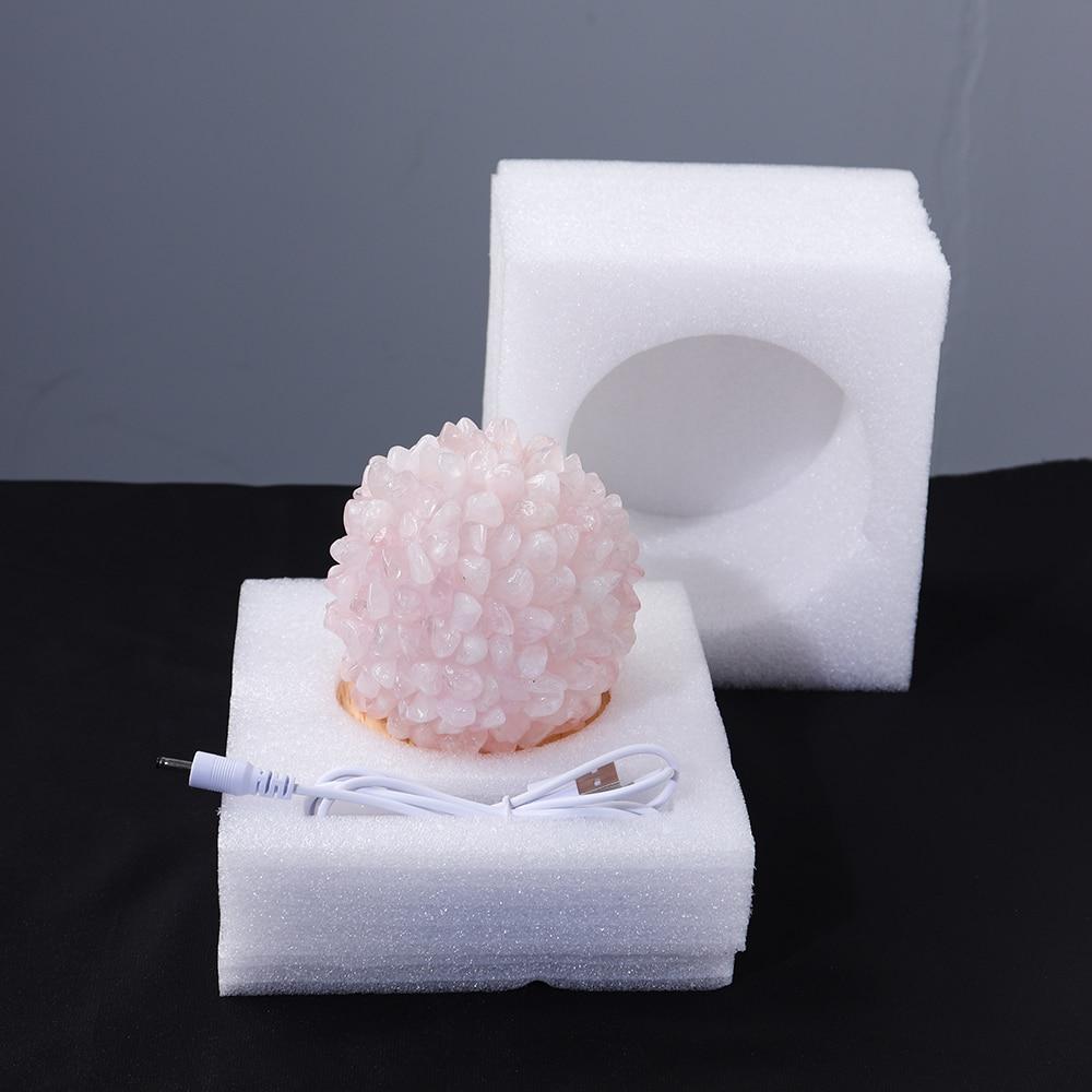 Avelena | Aventurin Quarz Kristalllampe