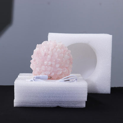 Avelena | Aventurin Quarz Kristalllampe