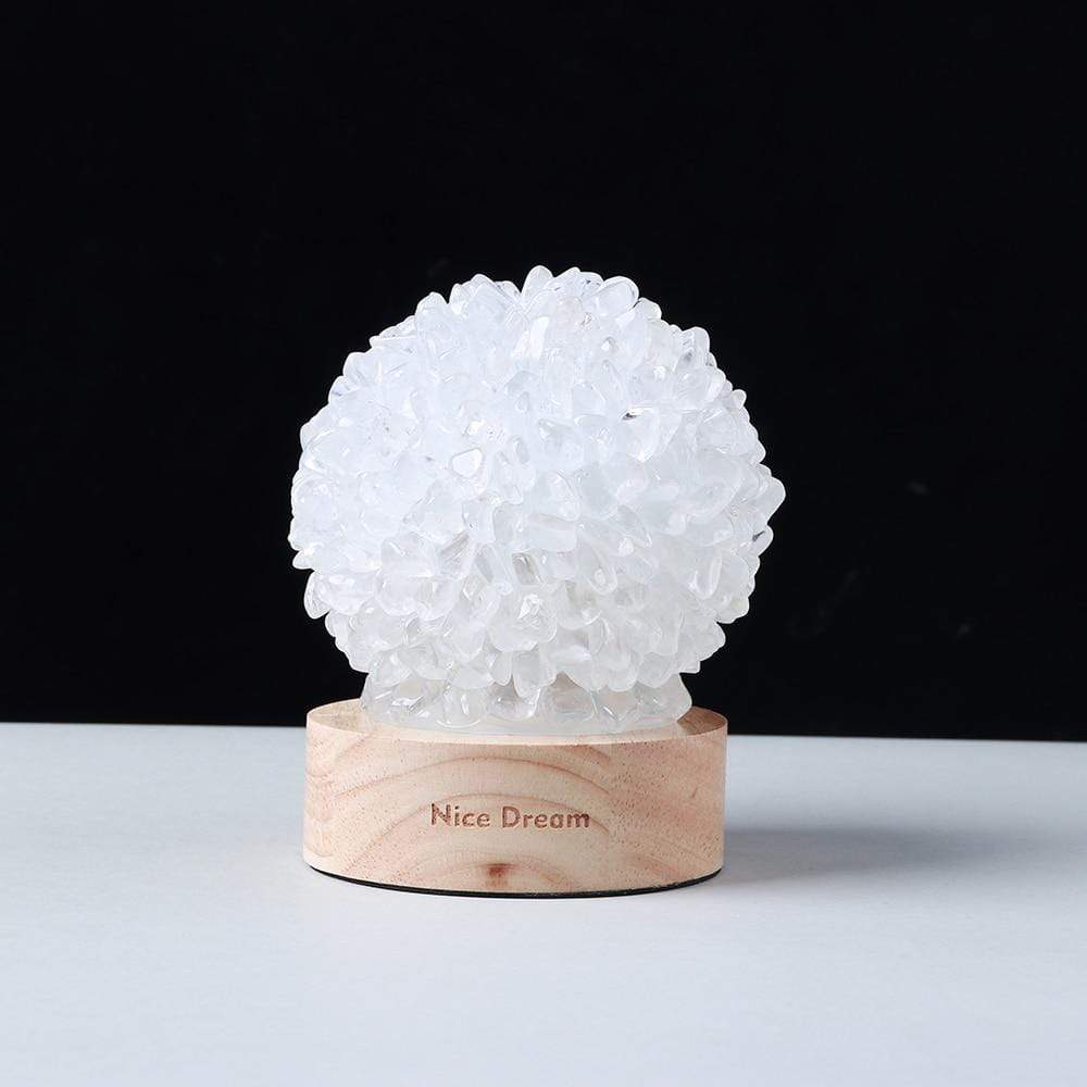 Avelena | Aventurin Quarz Kristalllampe