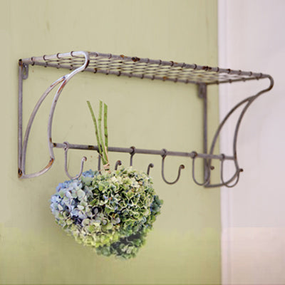 Avelena | Gebraucht Wire Shelf mit Kleiderhaken
