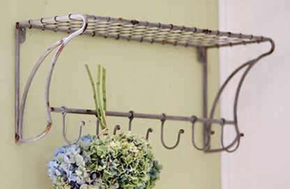 Avelena | Gebraucht Wire Shelf mit Kleiderhaken