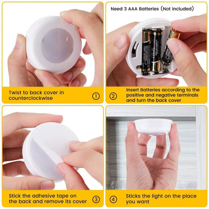 Avelena | Drahtloses RGB LED Unterbauleuchten - GlowyLed