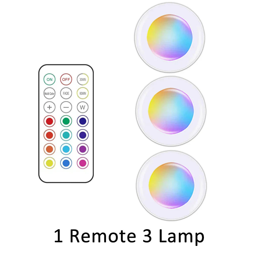 Avelena | Drahtloses RGB LED Unterbauleuchten - GlowyLed