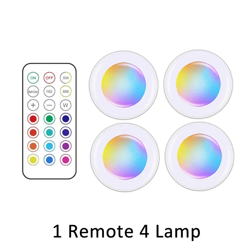 Avelena | Drahtloses RGB LED Unterbauleuchten - GlowyLed