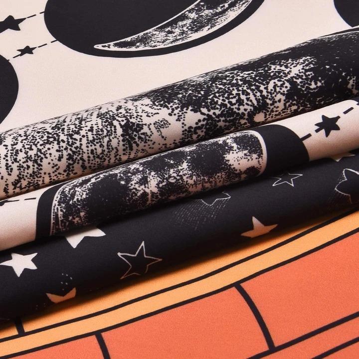 Avelena | "Die Mond" Tarot Farbige Wandteppich