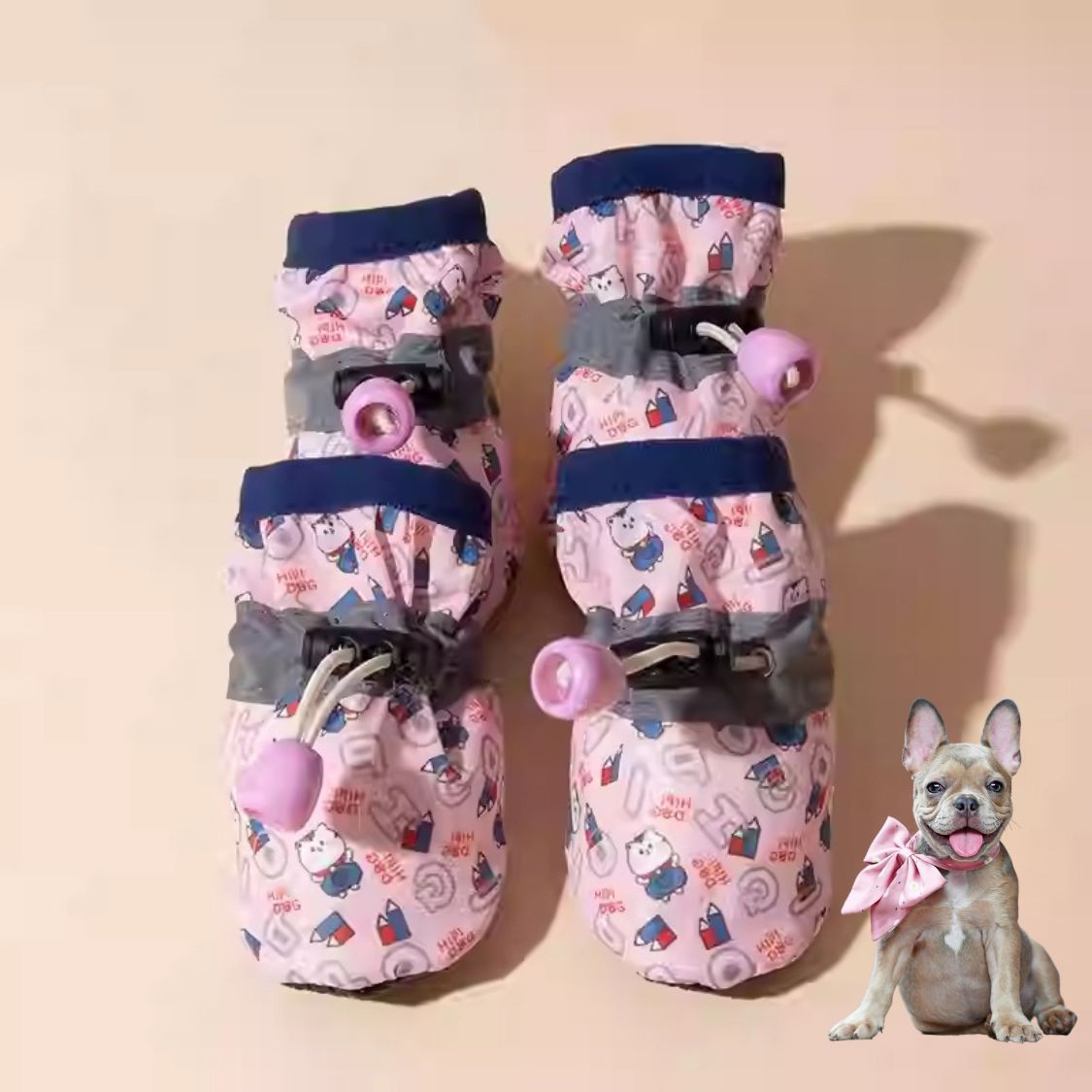 Avelena | Econest Bequeme Soft Sole Französische Schuhe Perfekte Innenschuhe Für Französische Bulldoggen