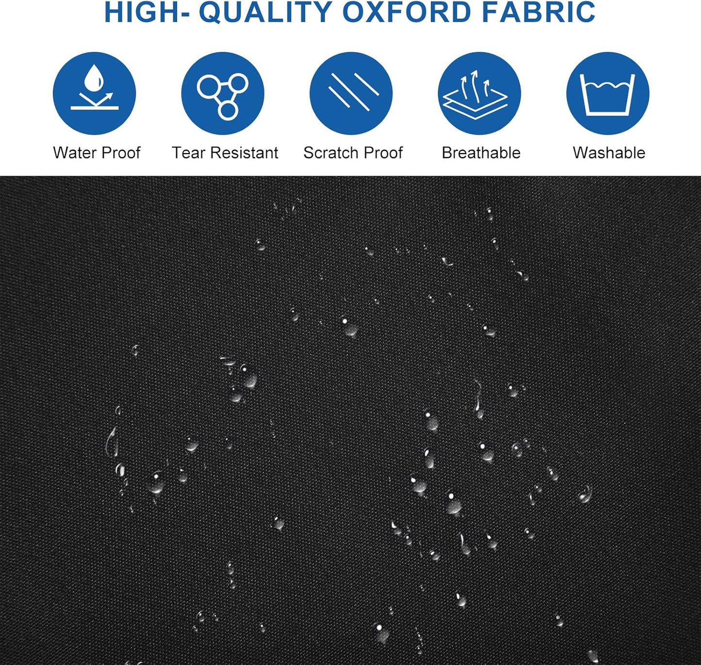 Avelena | Wasserdichtes Oxford-Garbentuch – Anzugabdeckung mit Zwickel und Taschen (Kaufe 1, Nimm 1 GRATIS)