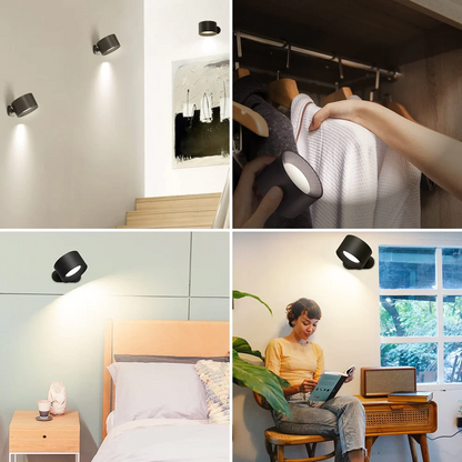 Avelena | Vista - Die 360° wiederaufladbare LED-Wandleuchte