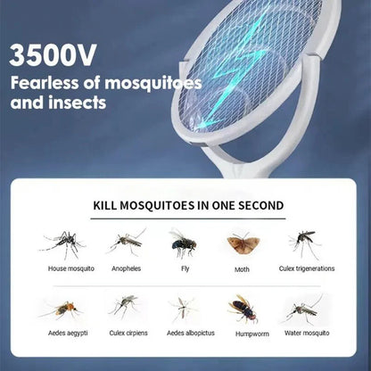 Avelena | ZapGuard Mückenabwehr – 5-in-1 Insektenschutz mit LED-Lampe und USB-Schnellladung