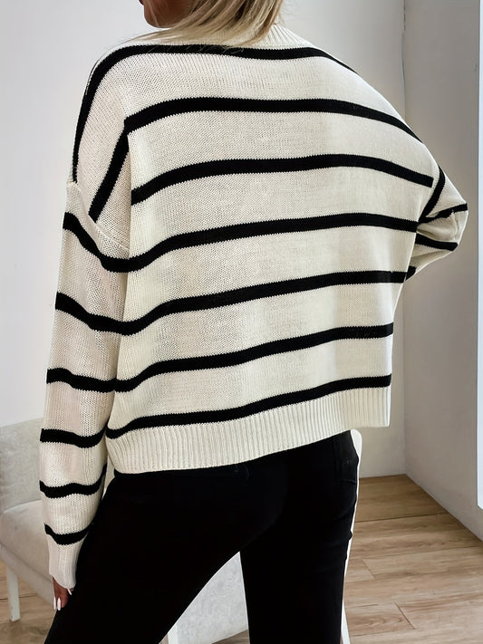 Laura - Gestreifter Pullover